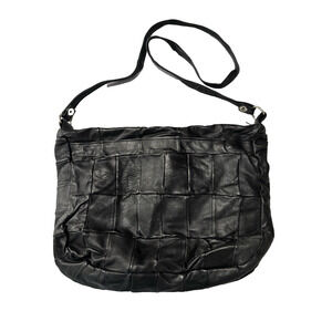 Zerimar Soft Faux‎ Leather Black Shoulder Bag Purse Essential Biker Baddie Sexy